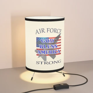 Air Force Strong - Tripod Lamp with High-Res Printed Shade, US\CA plug
