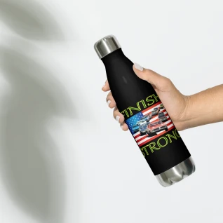 Finish Strong - Stainless Steel Water Bottle