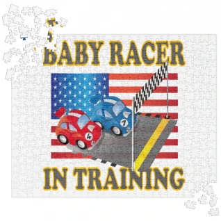 Baby Racer in Training - Jigsaw puzzle