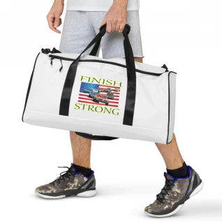 Finish Strong - Vintage - Duffle Bag