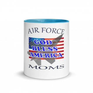 Air Force Moms - Mug with Color Inside