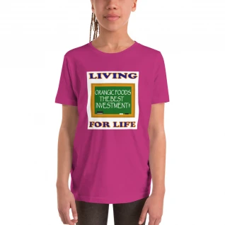 Living For Life - Youth Short Sleeve T-Shirt - For Boys and/or For Girls