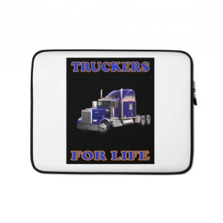 Truckers For Life - Laptop Sleeve