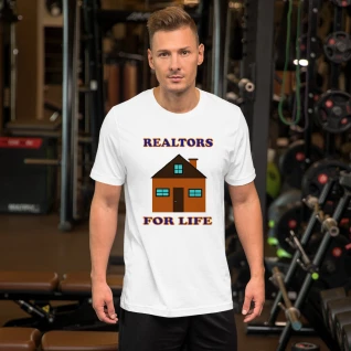 Realtors For Life Short-Sleeve T-Shirt - Premium Branded Item -  For Men