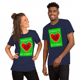 I Eat Organically Short-Sleeve T-Shirt - For Him or Her