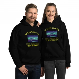 Blessings Over L.A. Hoodie - City of Angels - For Him or Her