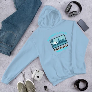 Blessings Over Miami Hoodie - Magic City - For Him or Her