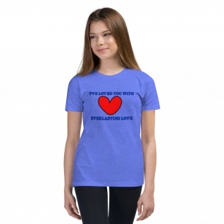 Everlasting Love - Youth Short Sleeve T-Shirt - For Boys and/or Girls