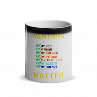 Mentors Matter - Glossy "Camouflage" Mug