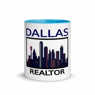 Dallas Realtor Mug with Color Inside