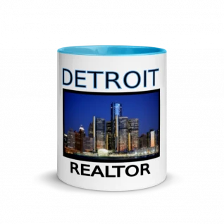 Detroit Realtor Mug with Color Inside