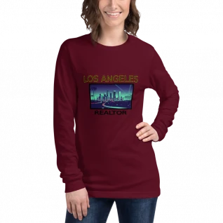 Los Angeles Realtor Long Sleeve Tee - For Him or Her