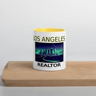 Los Angeles Realtor Mug with Color Inside