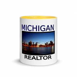 Michigan Realtor Mug with Color Inside