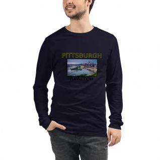 Pittsburgh Realtor Long Sleeve Tee - For Him or Her