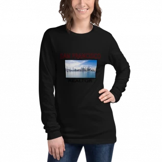 San Francisco Realtor Long Sleeve Tee - For Him or Her