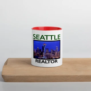 Seattle Realtor Mug with Color Inside