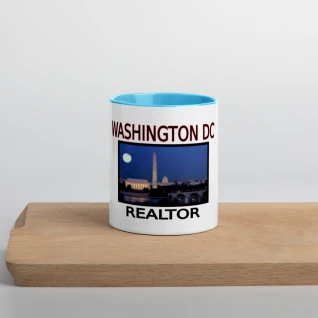 Washington DC Mug with Color Inside