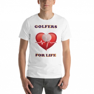 Golfers For Life Short-Sleeve Men's T-Shirt