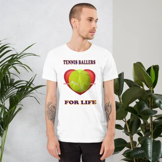 Tennis Ballers For Life Short-Sleeve Men's T-Shirt