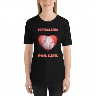 Softballers For Life Short-Sleeve Women's T-Shirt