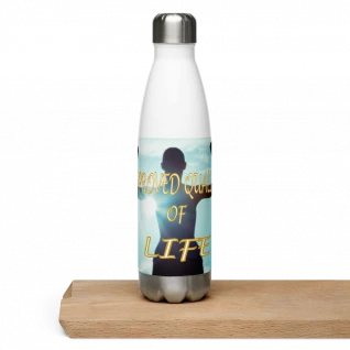 Improved Quality of Life Stainless Steel Water Bottle