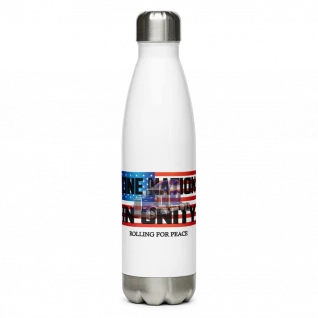 Rolling for Peace Stainless Steel Water Bottle