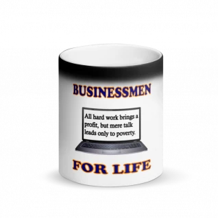 Businessmen For Life - Matte Black Mug