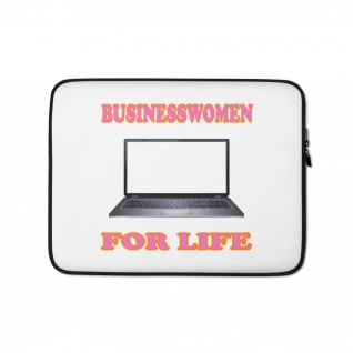 Businesswomen For Life Laptop Sleeve
