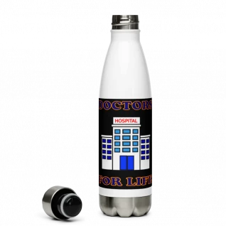 Doctors For Life Stainless Steel Water Bottle