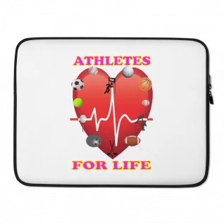 Athletes For Life Laptop Sleeve - For Her