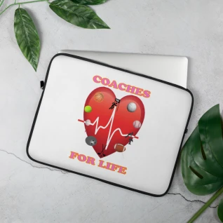 Coaches For Life Laptop Sleeve - For Her