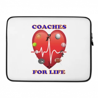 Coaches For Life Laptop Sleeve