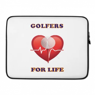 Golfers For Life Laptop Sleeve
