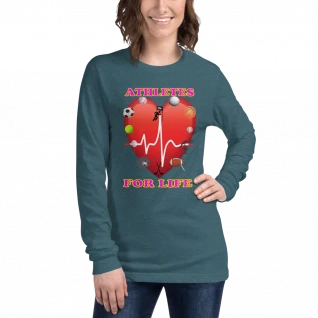 Athletes For Life - Long Sleeve Tee - For Her
