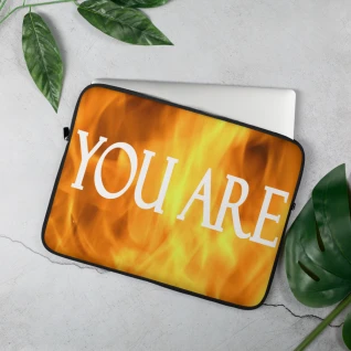 You Are Fire (Premium) Laptop Sleeve