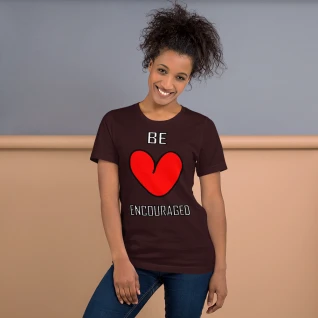 Be Encouraged Short-Sleeve T-Shirt - For Him or For Her