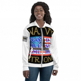 Navy Strong - Double-Sided Bomber Jacket - For Him or For Her