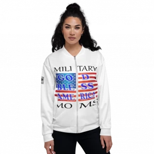 Military Moms - Double-Sided Bomber Jacket - For Her