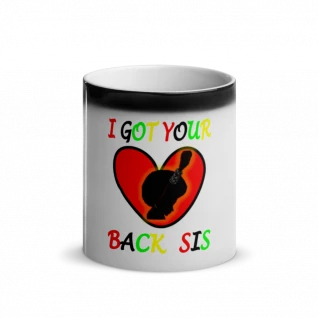 I Got Your Back Sis - Glossy "Camouflage" Mug