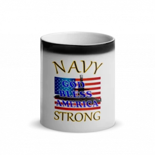 Navy Strong - Glossy "Camouflage" Mug
