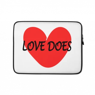 Love Does - Laptop Sleeve Cover
