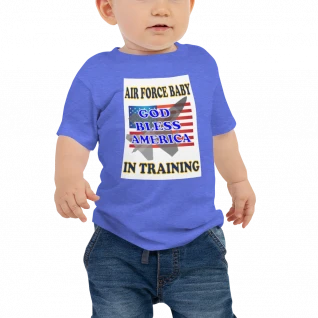 Air Force Baby in Training - Short Sleeve T-Shirt - For Boys or For Girls