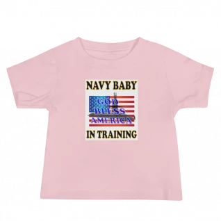 Navy Baby in Training - Short Sleeve T-Shirt - For Him or For Her