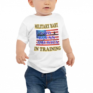 Military Baby in Training - Short Sleeve T-Shirt - For Him or For Her