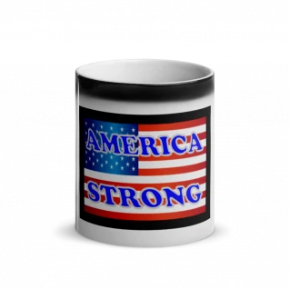America Strong Glossy "Camouflage" Mug