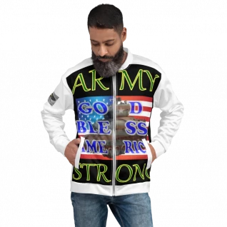 Army Strong - Double-Sided Bomber Jacket - For Him or For Her